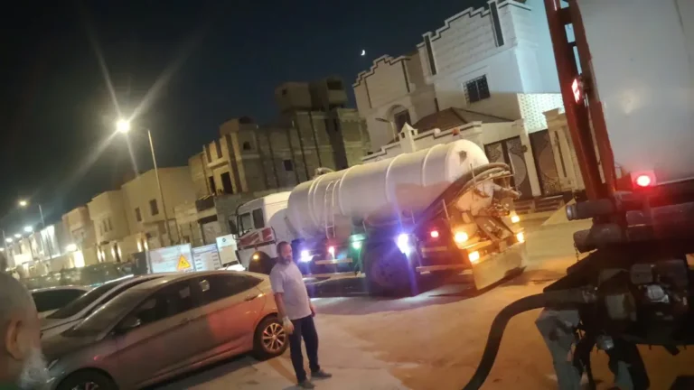 صهريج شفط بيارات ليلا في الرياض